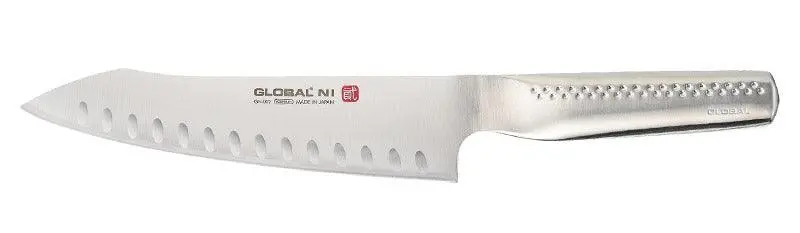 Global Gn-002 Oriental-Style Utility Knife With Granton Edge – 20 Cm 1