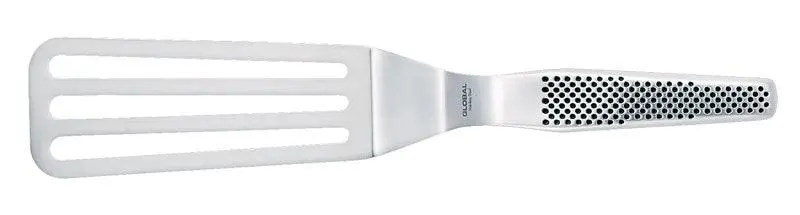 Global Gs26 Curved Perforated Spatula 1