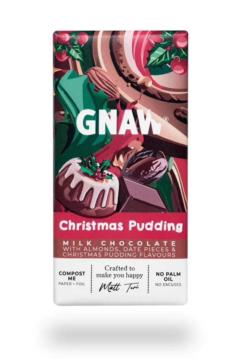 Gnaw Single-Origin Dark Chocolate Bar (80G) 1