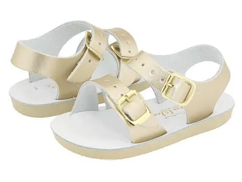 Gold Sun-San Sea Wee Baby Sandals 1