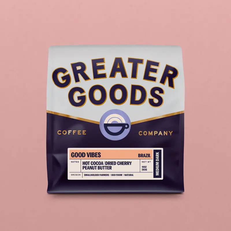Good Vibes Brazilian Coffee – Medium Roast 1