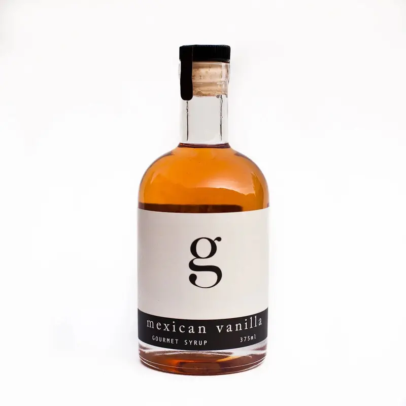 Gourmet Inspirations Mexican Vanilla Syrup – 375 Ml Artisan Beverage Concentrate 1
