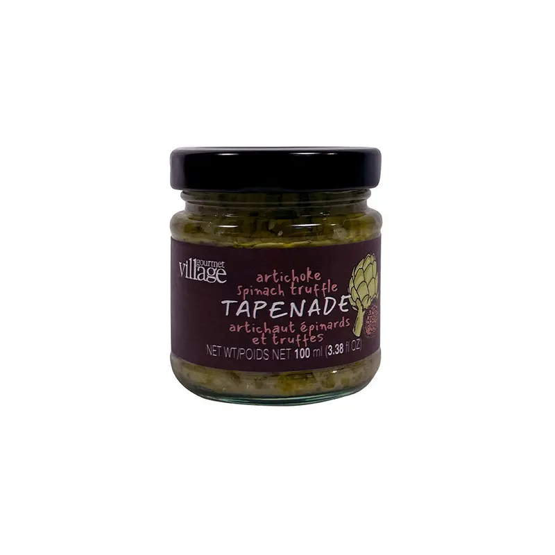 Gourmet Village Artichoke, Spinach & Truffle Tapenade – Luxe 100Ml Appetizer 1