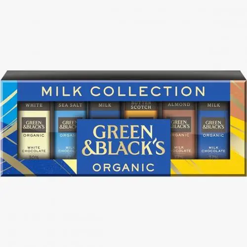 Green & Black’S Organic Milk Chocolate Miniatures – 180G Collection 1