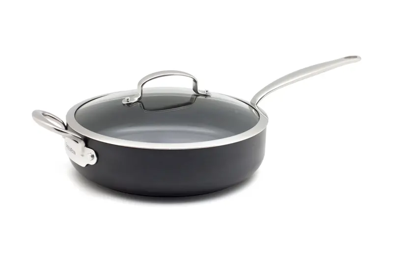 Greenpan Barcelona Ceramic Non-Stick Braiser With Lid – 28 Cm 1