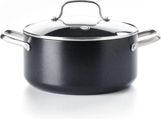 Greenpan Copenhagen 20 Cm Ceramic Non-Stick Stockpot With Lid 1