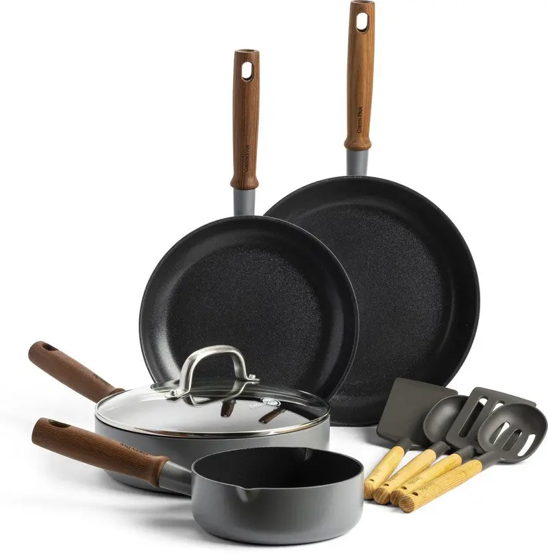 Greenpan Mayflower Pro 9-Piece Ceramic Non-Stick Cookware Set 1