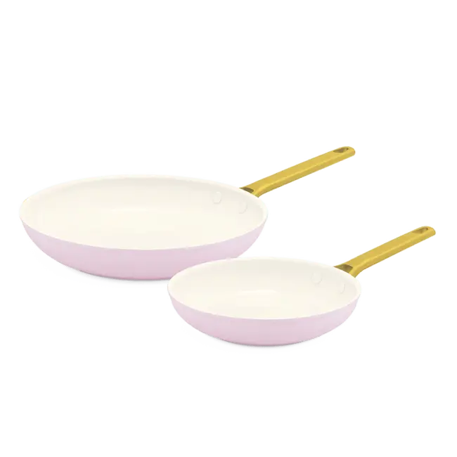 Greenpan Padova Blush Pink 2-Piece Cookware Set – 20 Cm + 26 Cm Non-Stick Pans 1