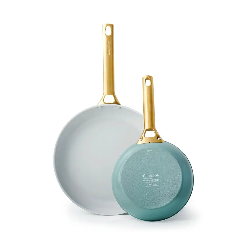 Greenpan Padova Smokey Blue 2-Piece Cookware Set – 20 Cm + 28 Cm Pans 1