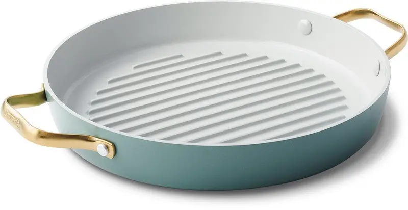 Greenpan Padova Smokey Blue Ceramic Non-Stick Grill Pan – 28 Cm 1