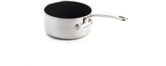 Greenpan Première Stainless Steel Saucepan With Dual Spouts – 16 Cm 1