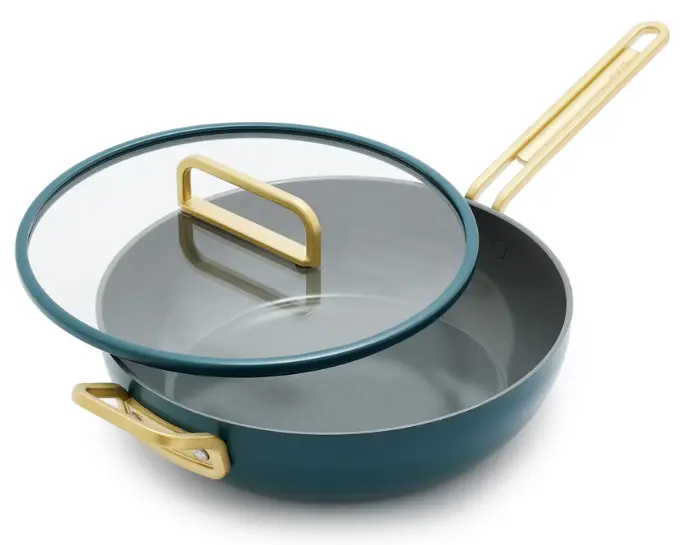Greenpan Stanley Tucci™ 29 Cm Ceramic Nonstick Saute Pan – Venetian Teal 1