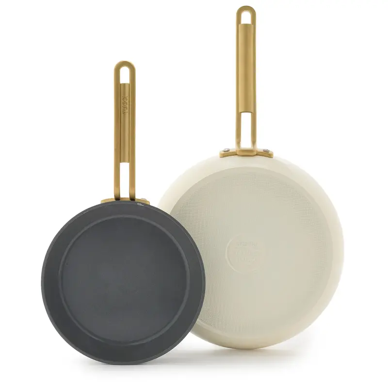 Greenpan Tucci White 2-Piece Cookware Set – 20 Cm & 26 Cm Pans 1