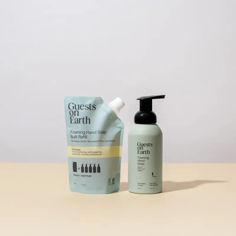Guests On Earth Foaming Hand Soap – Citrus Oasis Scent 1