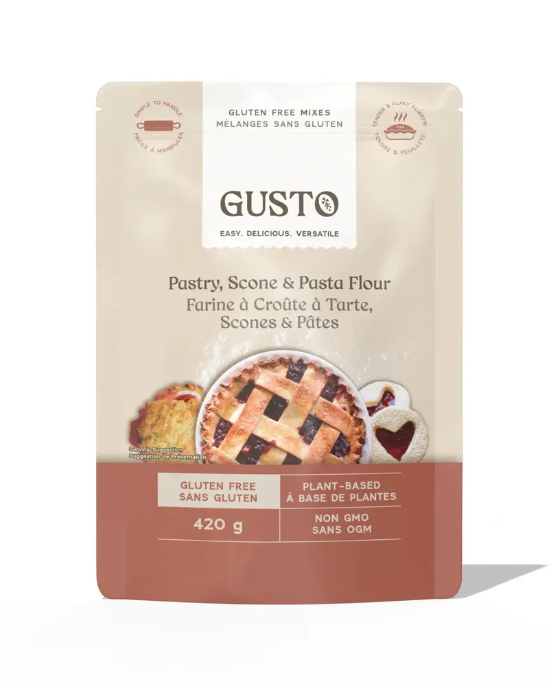 Gusto Gluten-Free Pastry, Scone, And Pasta Flour Blend 1