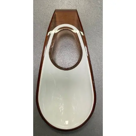 Guzzini Bicolore Peach Pink Spoon Rest With Integrated Cutlery Holder 1