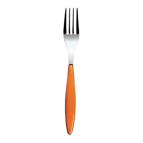 Guzzini Feeling Dinner Fork In Orange 1
