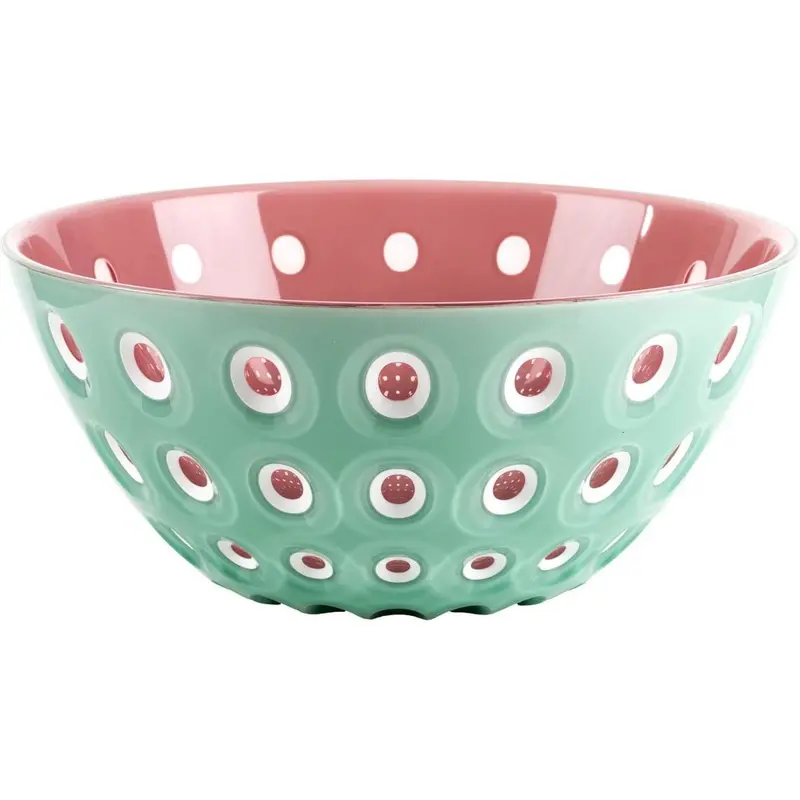 Guzzini Le Murrine 25 Cm Ceramic Bowl In Matcha Green & White – Italian Crafted 1