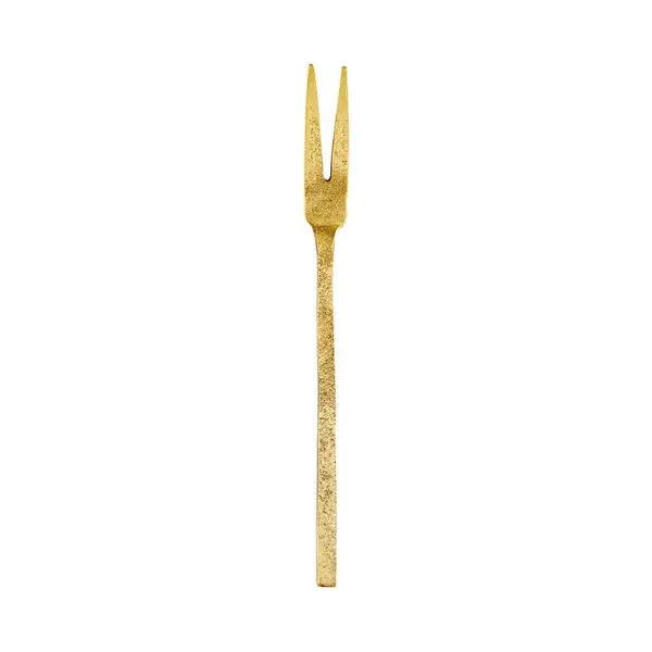 Hammered Stainless Steel Appetizer Fork – Elegant Serving Utensil 1