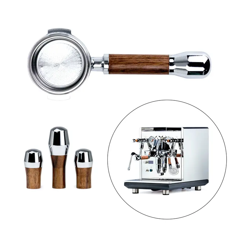 Handcrafted Wood Touchpoint Kit For Espresso Machines 1