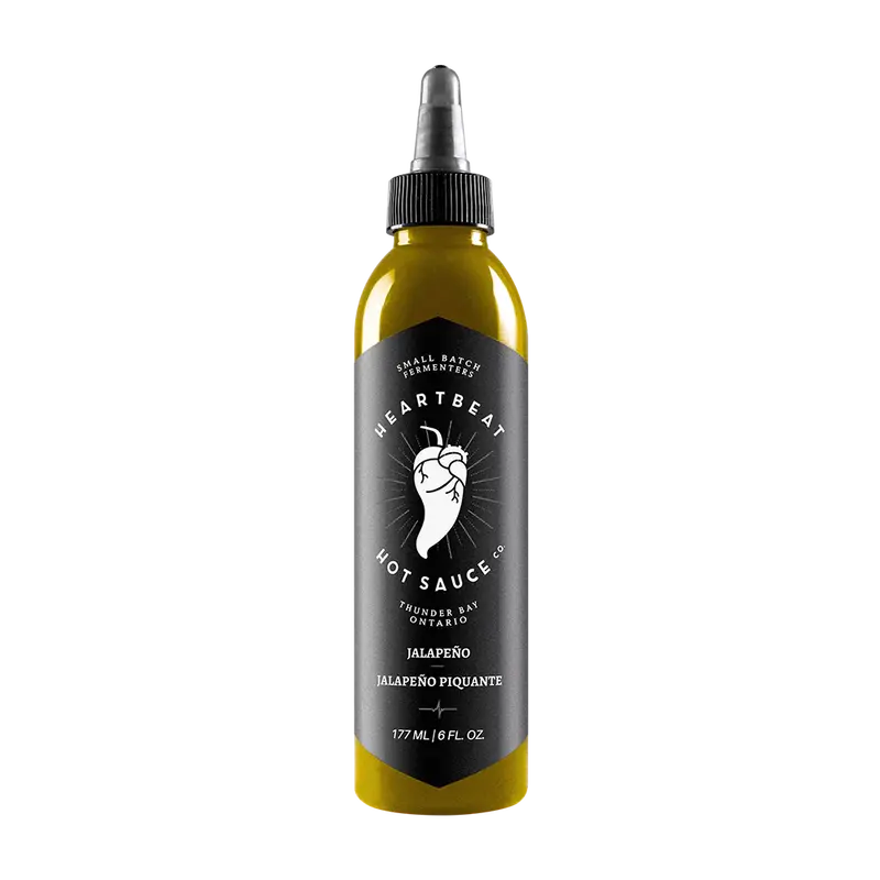 Heartbeat Jalapeño Hot Sauce – Small-Batch Spicy Condiment, 6 Oz Bottle 1