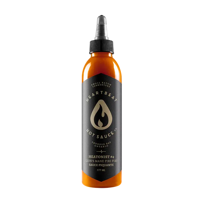 Heartbeat Lion’S Mane Mushroom Piri Piri Hot Sauce (6 Oz) 1