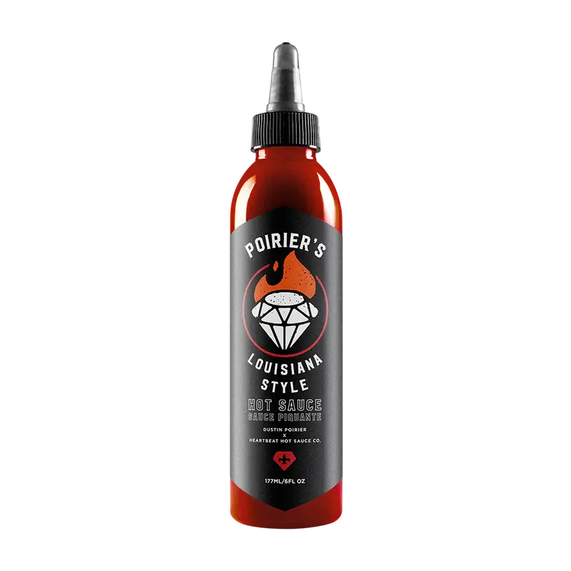 Heartbeat Poirier’S Louisiana-Style Hot Sauce, 6 Oz 1