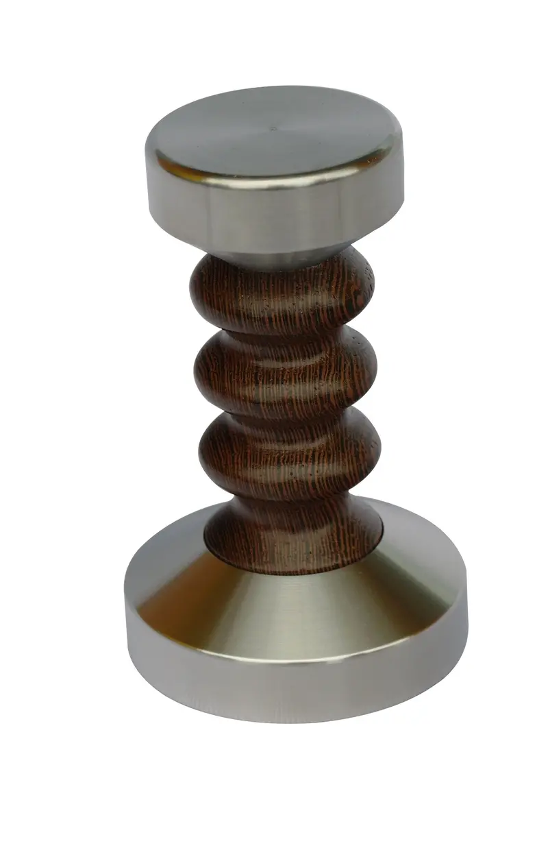 Heavy-Duty Double-Sided Tamper – Stainless Steel Espresso Tool 1