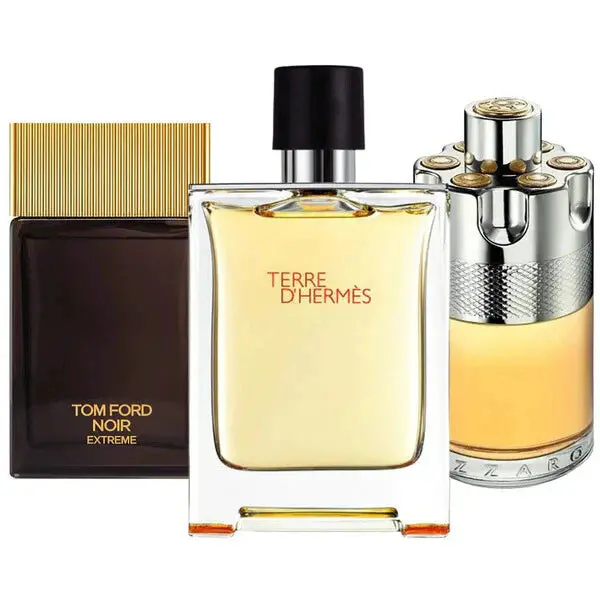 Hermès Terre D’Hermès + Azzaro Wanted + Tom Ford Noir Extreme Fragrance Set (100Ml Each) 1