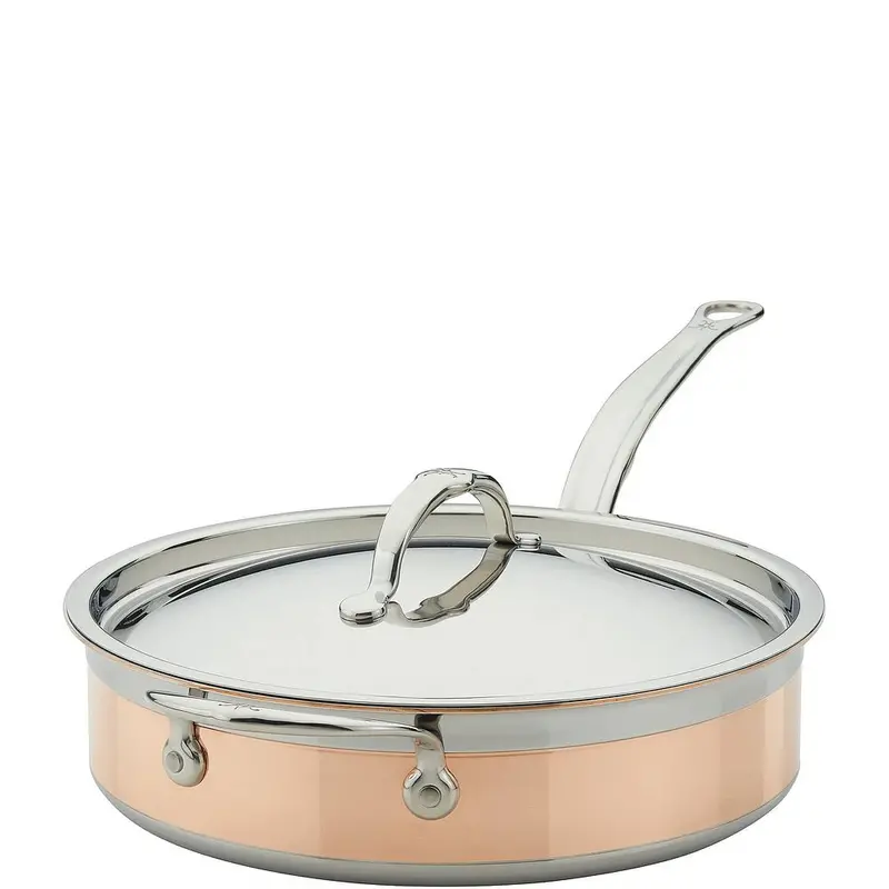 Hestan Copperbond 3.5 Qt (26 Cm) Copper Sauté Pan – Italian-Made 1