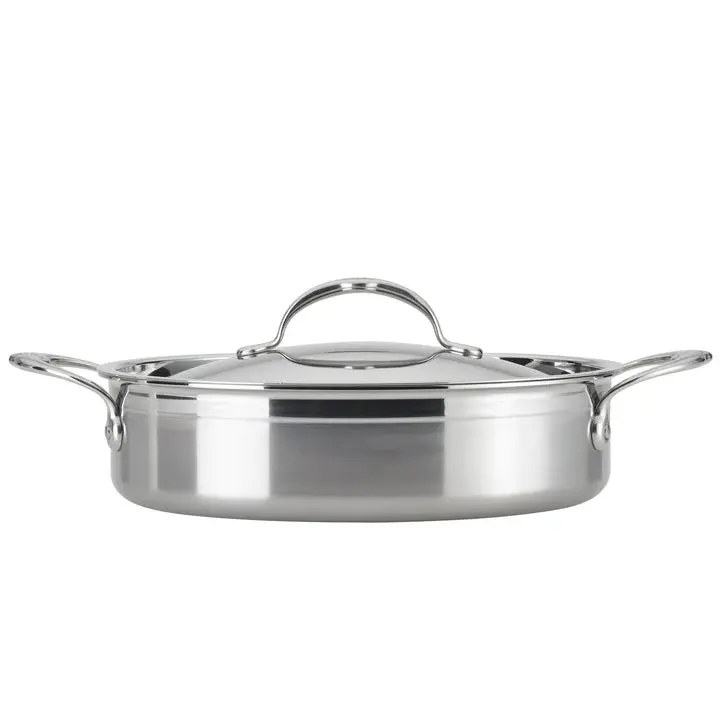 Hestan Probond 3.5 Qt (26 Cm) Clad Stainless Steel Sauteuse Pan – Made In Italy 1