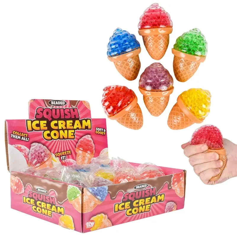 Ice Cream–Themed Soft Squeeze Water Bead Toy 1