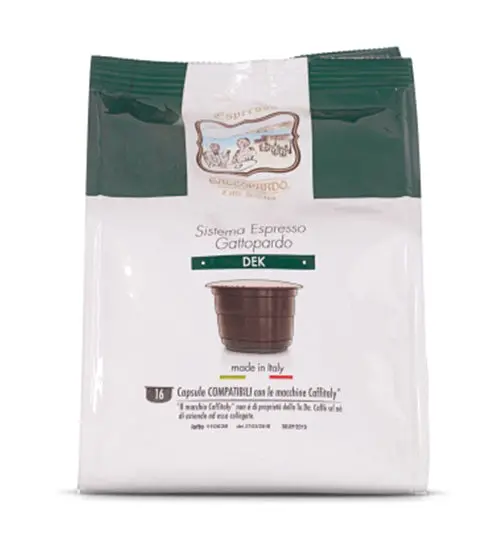 Il Gattopardo Caffitaly Decaffeinated Coffee Capsules – Pack Of 16 1