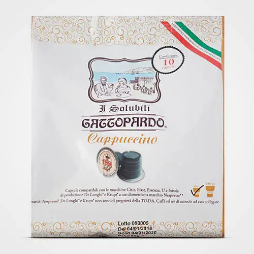 Il Gattopardo Nespresso-Compatible Pods – Cappuccino Style – Pack Of 10 1
