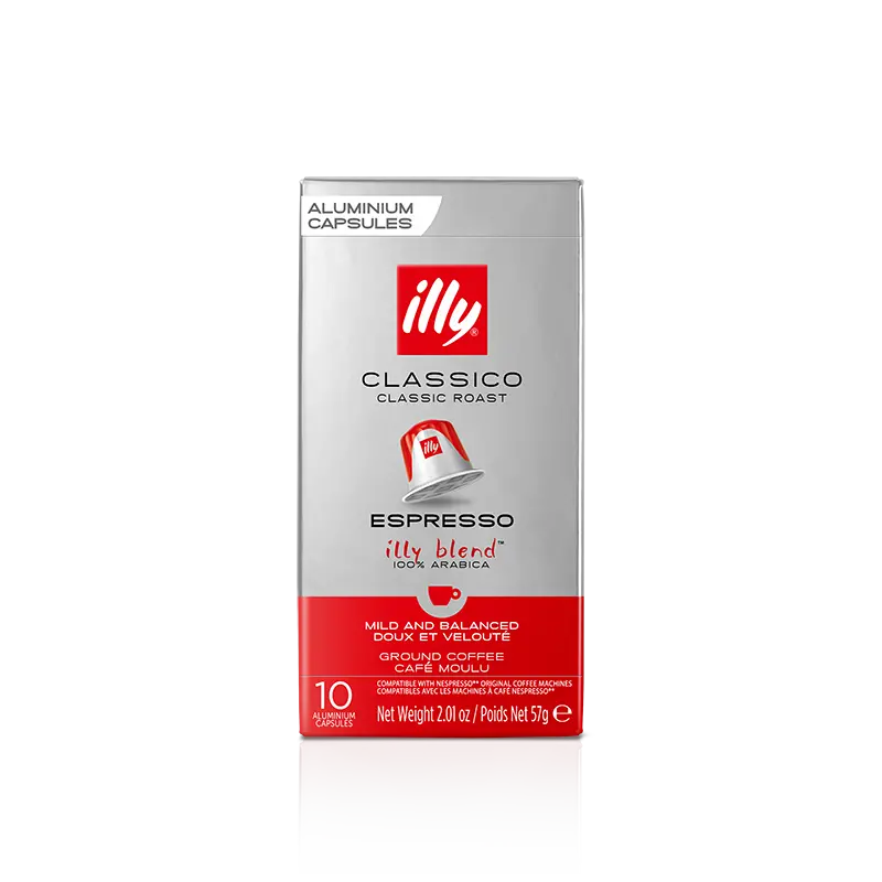 Illy Classico Roast For Nespresso Machines – Smooth Medium-Dark Espresso 1