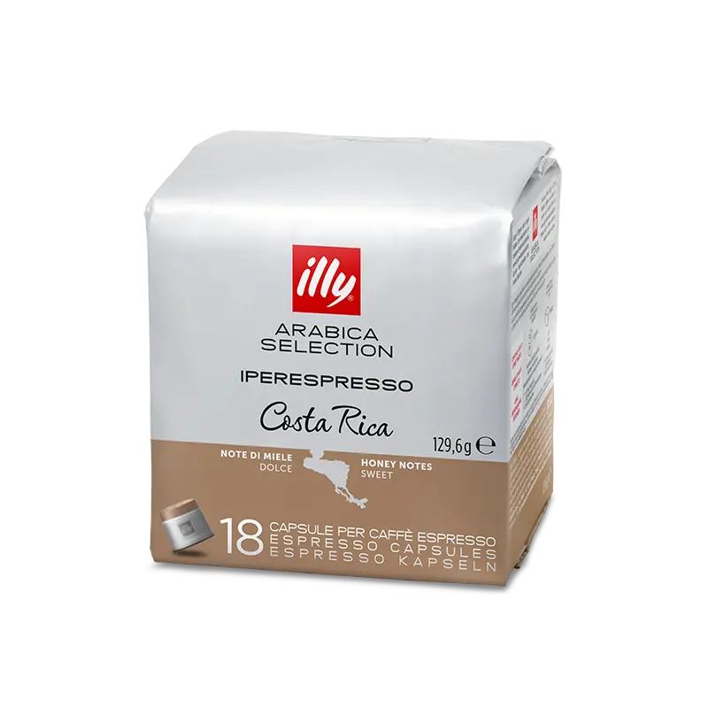 Illy Hyper-Espresso Costa Rica Whole Bean Coffee – 18-Pack 1