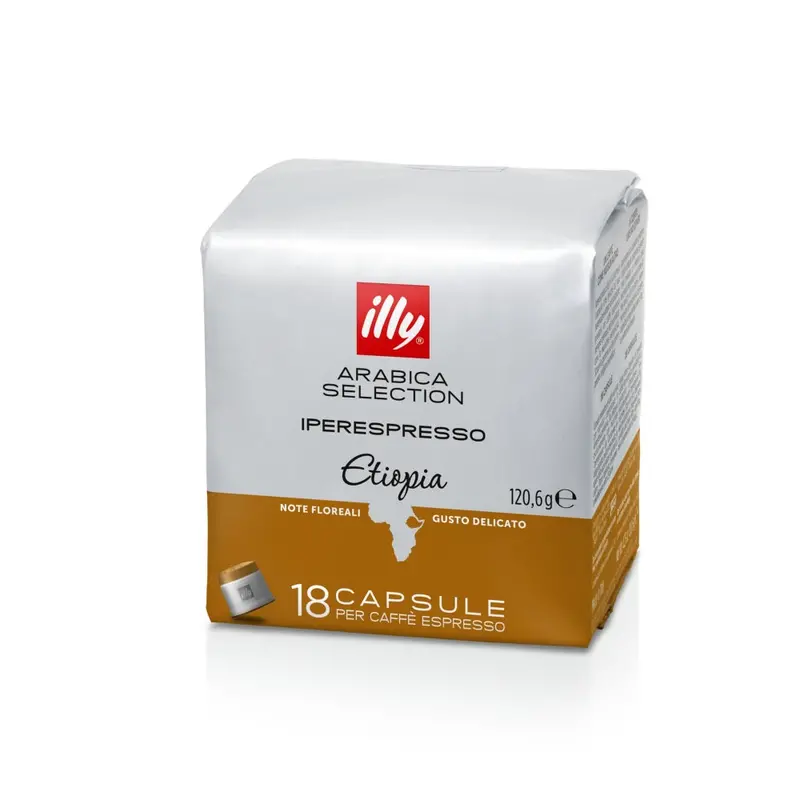 Illy Hyper-Espresso Ethiopia Single-Origin Whole Bean Coffee – 18-Pack 1