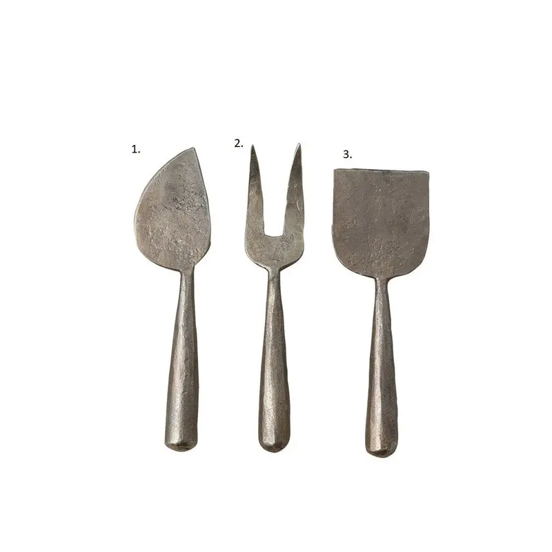 Individual Gold-Finished Cheese Serving Tools 1