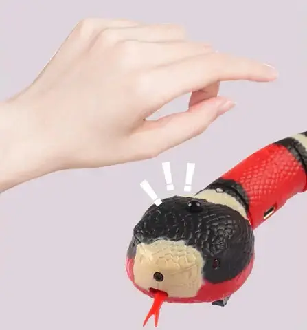 Interactive Usb Cat Toy – Motion-Sensing Smart Snake For Feline Play 1