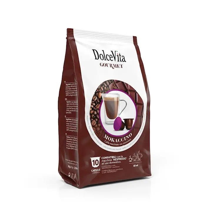 Italfoods Mokaccino Soluble Mix For Dolce Gusto Devices – 16-Pod Package 1