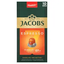 Jacobs Nespresso Espresso 7 Classico Capsules – Pack Of 10 1