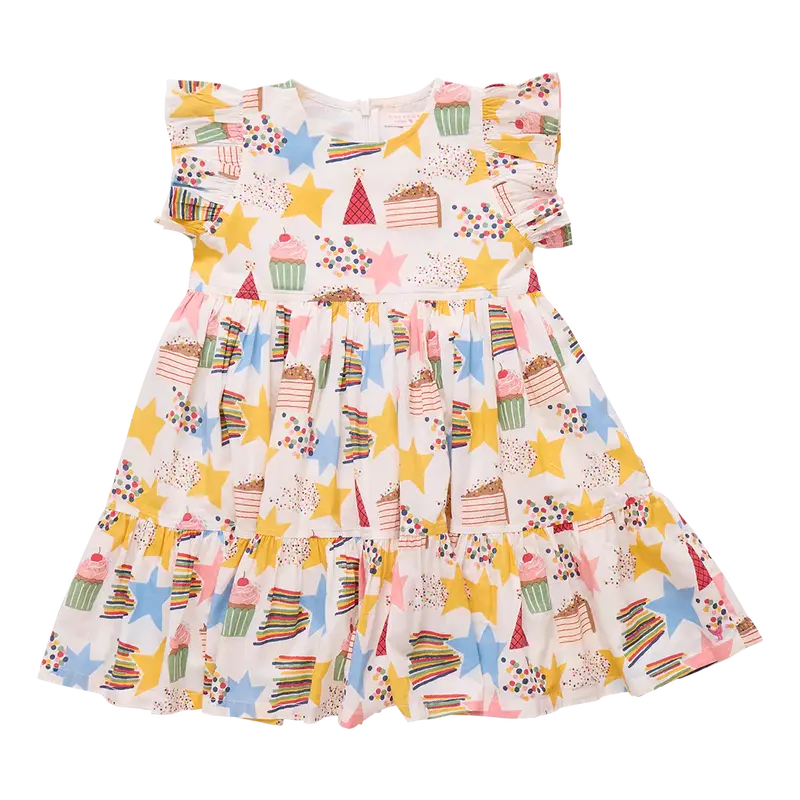 Jennifer Birthday Star Dress For Girls 6