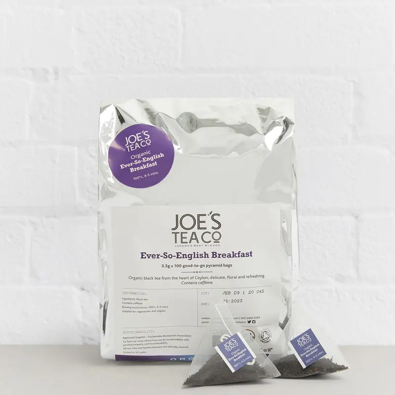 Joe’S Tea Co. Organic English Breakfast Tea – Fair Trade 2