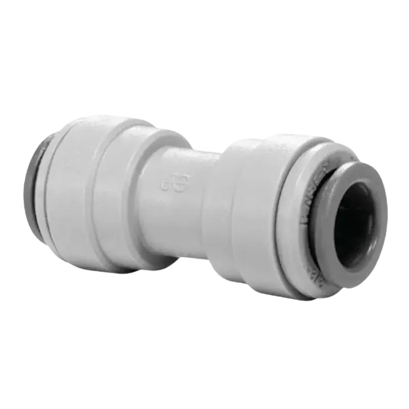 John Guest Dual 3/8" Push-Fit Straight Connector 1
