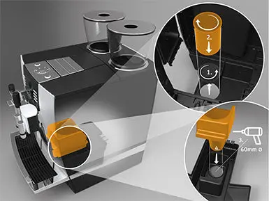 Jura Giga Series Coffee Grounds Disposal & Waste Kit 1
