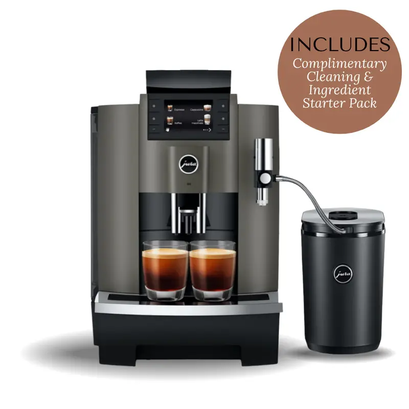 Jura W8 Fully Automatic Espresso Machine With 1L Cool Control Refrigeration Unit 1