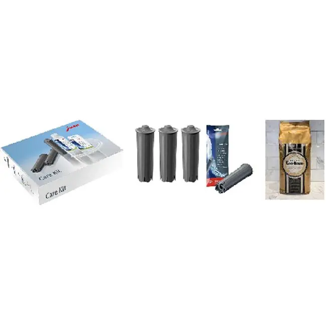 Jura Z10 Ultimate Care Kit – $280 Value: 7 Smart Filters, 6 Bypass Tablets, Milk Cleaner, 2 Milk Tubes & 1 Kg Aroma Eccellente 1