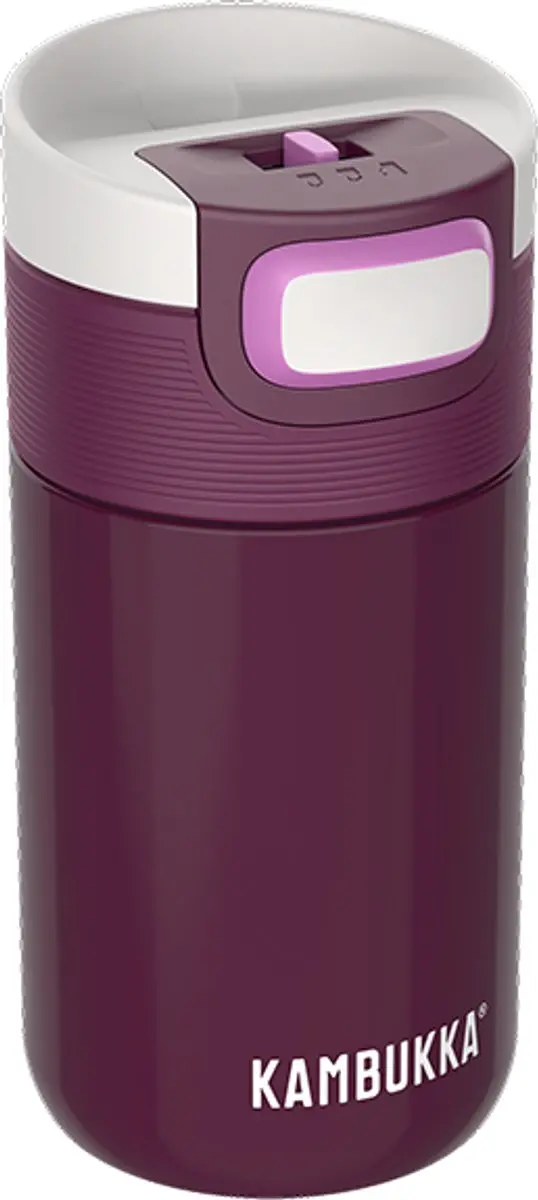 Kambukka Etna Vacuum Thermos Tumbler – 300 Ml, Snapclean Lid (Cherry Lacquer) 1