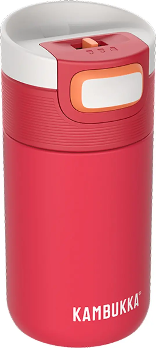 Kambukka Etna Vacuum Thermos Tumbler – 300 Ml, Snapclean Lid (Coral Crush) 1