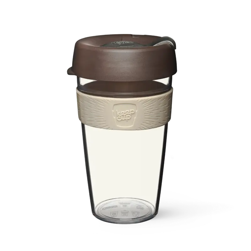 Keepcup Original Clear Reusable Cup – Tritan Material 2